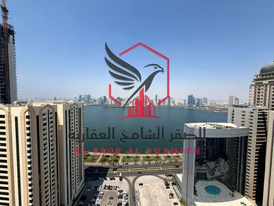 اطلالة بحرية شقة غرفتين وصالة بلكونة مع جيم ومسبح مجاناً تسهيلات في السداد موقع مميز سهل المخرج علي دبي
