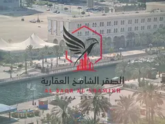 Sea view apartment with an American kitchen, one bedroom and living room, air conditioning, one mont