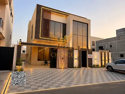 Luxury Modern Villa for Sale in Ajman | 5 Bedrooms | Premium Finishing | Freehold | Transfer Fees Included