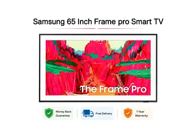 Samsung 65 Inch The Frame Pro TV | 144Hz 4K Vision AI Smart TV | 65LS03F PRO