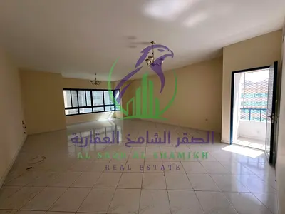 3 Bedroom Apartment for Annual Rent in Al Majaz 3 Sharjah Built in Wardrobes Three Balconies Open View Spacious Layout