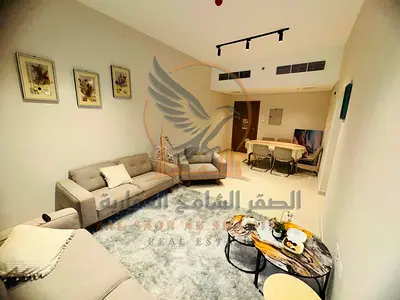 شقه مفروشه للايجار الشهري غرفتين  وصاله منطقه الراشديه  عجمان موقع مميز سهوله الوصول لمخرج دبي والشارقه