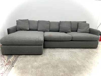 Excellent condition crate&barrel lshape sofa