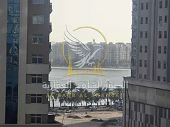For annual rent two bedroom hall second tenant with sea view free parking spacious layout central ai