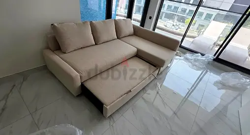ikea Frighten L Shape sofa bed brand new condition