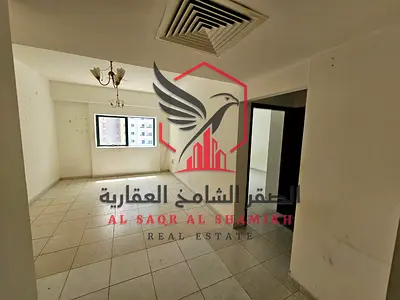 غرفة وصالة بمساحة واسعة تكييف مركزي خزائن حائط تاور عائلي 6 شيكات بالقرب من مخرج دبي وحديقة الند ومستشفى ميديكير