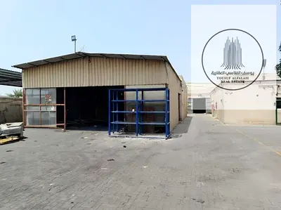 Industrial Yard + 3 Warehouses | 100KVA | AED 450K