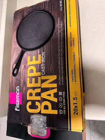 Crepe Cast Iron Pan