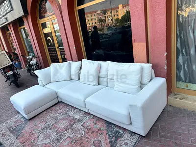 Brand new Condition Chattels and More Olta 4 piece's Modular Sofa Beige