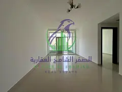 One Bedroom Hall for Annual Rent in Al Taawun Master Bedroom Open View Balcony Built In Wardrobes Gu