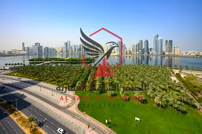 3 غرف وصالة للإيجار في المجاز 1 إطلالة بحرية 4 بلكونات غرفة خادمة جميع الغرف ماستر 5 حمامات تكييف مجاني شهر مجاني باركن مجاني جيم ومسبح