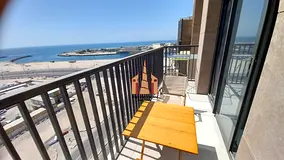 Waterfront living | fully furnished | 2Bhk with 3 bathroom | balcony | amenities