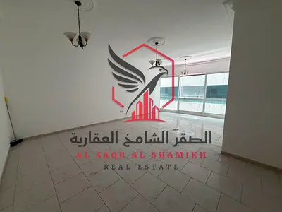 Spacious Annual Apartment for Rent in Al Majaz 2 | 2 Bedrooms + Living Room | Free AC | Free Pool | Central AC | Free Maintenance