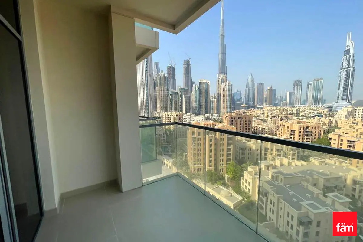 Burj View | Maids Room | Unfurnished