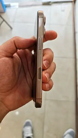 iPhone 16 Pro - Gold, perfect Condition, and it has only this little almost non visible scratch