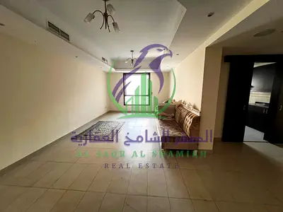 Two Bedroom Apartment for Annual Rent in Al Mamzar Sharjah with Free Air Conditioning Free Gym Free Swimming Pool Free Parking Built in Wardrobes Prim