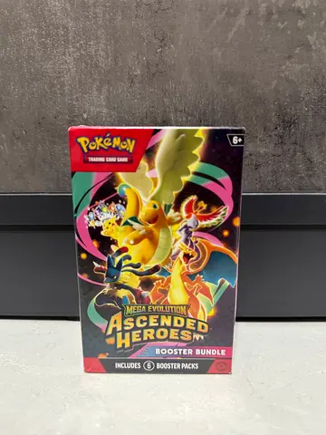Pokémon Ascended Heroes Booster Bundle | Factory Sealed | Mint | English