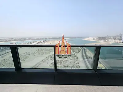 Water front view | specical unit | lavish 1-BR Apartment | Free parking gym pool