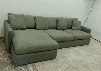 Expensive quality crate and barrel lshape sofa for sale