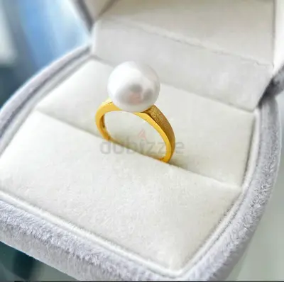 Radiant Aura Pearl RingYou