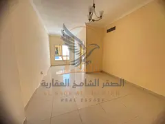 For annual rent in Al Nuaimiya 1 Ajman a one-bedroom apartment with a living room two bathrooms a la
