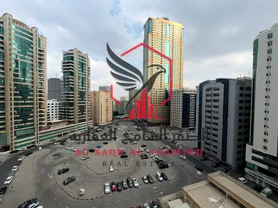 Three-bedroom apartment in Al Majaz 2 with free AC, maid’s room, and master room. Prime, vibrant location near all services and close to Dubai exit.