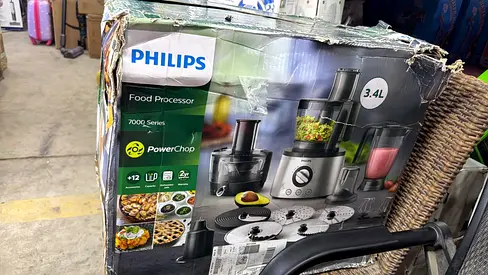 Philips 7000 Series Food Processor 3.4L - PowerChop (Used, With Accessories)