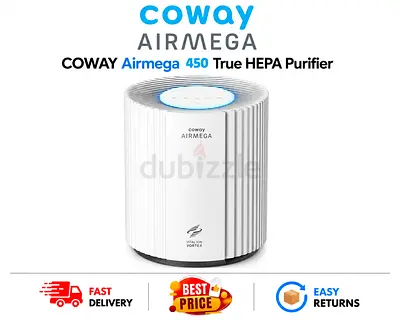 Coway Airmega 450 Air Purifier - Excellent Condition, Original Box, Accessories - FREE DELIVERY