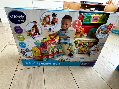 VTech Baby 4-in-1 Alphabet Train