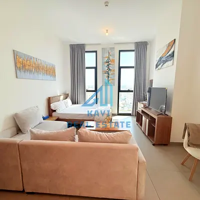 Fully furnished luxurious studio in offer price Mamsha Sharjah