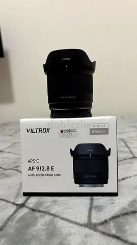 Viltrox 9mm/2.8 E APS-C Autofocus Prime Lens (E-Mount) - (USED ONCE) Like New.