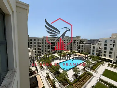 Fully furnished pool-view 1BHK apartment move-in ready with free gym pool parking easy payment plan prime location with easy Dubai access