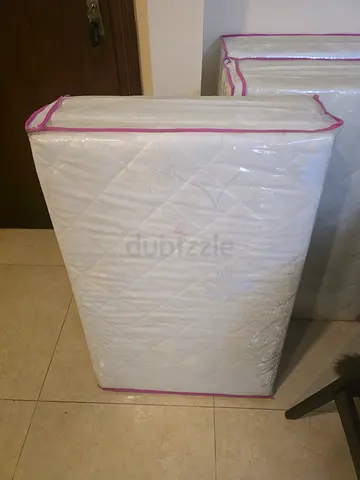 Brand new white single mattresses (still wrapped) - 3 pcs