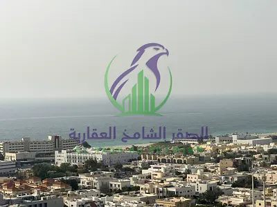 شقة غرفتين و صالة للإيجار السنوي في كورنيش الخان الشارقة إطلالة مفتوحة و غرفة خادمة جيم مسبح باركينغ