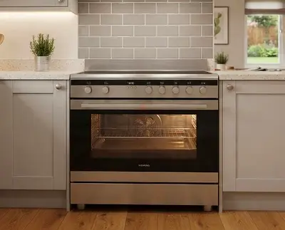 Siemens 5 hobs electric ceramic stove same like new condition