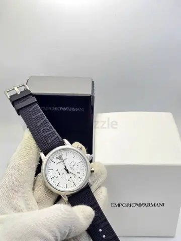 armani mens stopwatch