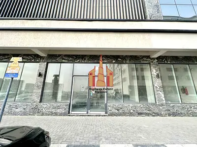 Spacious brand new shop for rent on the street view with 2 Washrooms and storage 250K