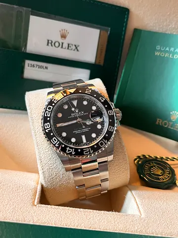 Rolex 116710 year 2017 box and papers.