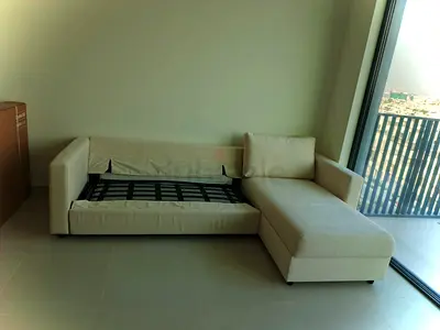 Perfect condition IKEA vimle beige color sofabed with storage