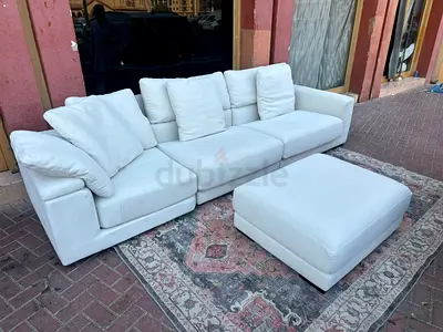 Chattels&more olta modular sofa with footstool