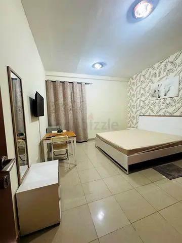 Fully furnished master room available for executive couple or one bachelor in Al khail gate phase 2