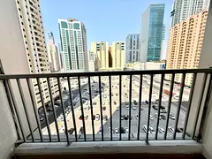 Luxury 1bhk 2 full bathroom with open view balcony 1month free gym maintenance free 42k rent 6cheque