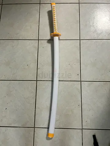 Used katana wooden