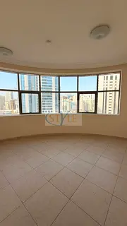 An apartment in Al Khan featuring a direct view of Al Khan Lake and another view of Al Qasba Canal.