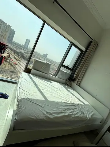 IKEA BED AND FOAM BED WITH COVER(waterproof)