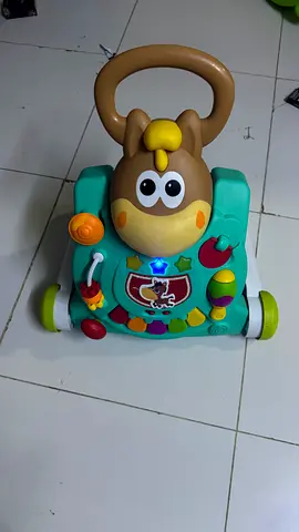 Baby Walker with Activity Toys - Light-Up, Good Condition