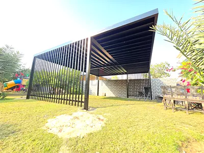Car parking shed