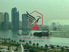 Apartment for annual rent - Al Majaz 1. Air conditioning, gym, swimming pool, free parking, spacious