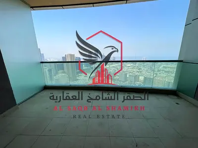 بلكونه | اطلاله مفتوحه | تكييف وباركن وجيم ومسبح مجانا | مساحات كبيرة | خزائن بالحائط | موقع حيوي | سهوله الوصول لمخرج دبي