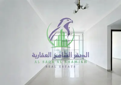 One Bedroom Apartment for Annual Rent in Al Taawun Sharjah Master Bedroom Balcony Built In Wardrobes